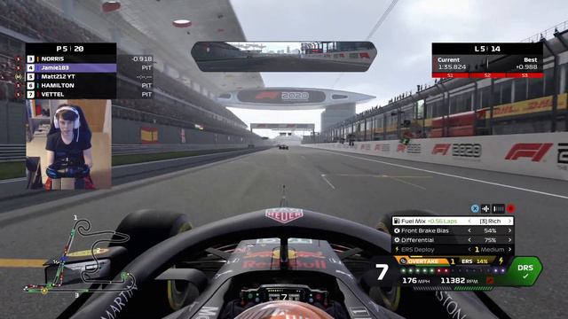 WE'RE BACK AT LAST! F1 2020 Red Bull COOP Career w/Jamie183 Round 4 Chinese GP! смотреть онлайн