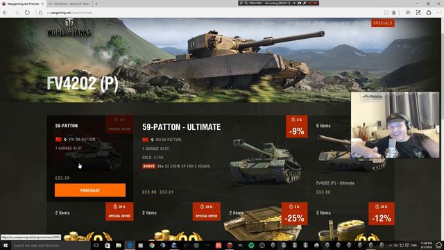 World of Tanks 59 Patton Is It Worth It? Review Gameplay & Tiger 131 Tankfest смотреть онлайн