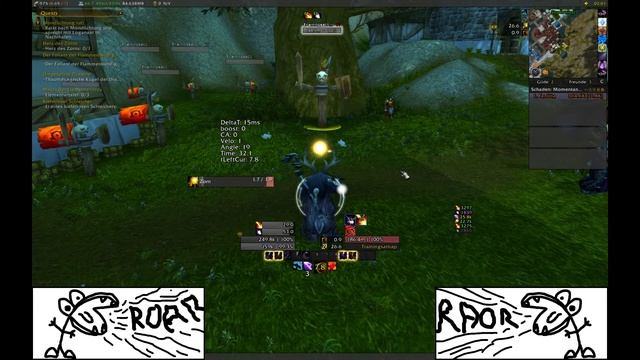 WoW Moonkin Circular Balance Power Display смотреть онлайн