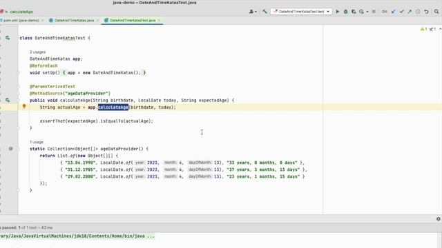 سلسلة تعلم البرمجة Java hands On LocalDate Age Calculation with LocalDate and String смотреть онлайн