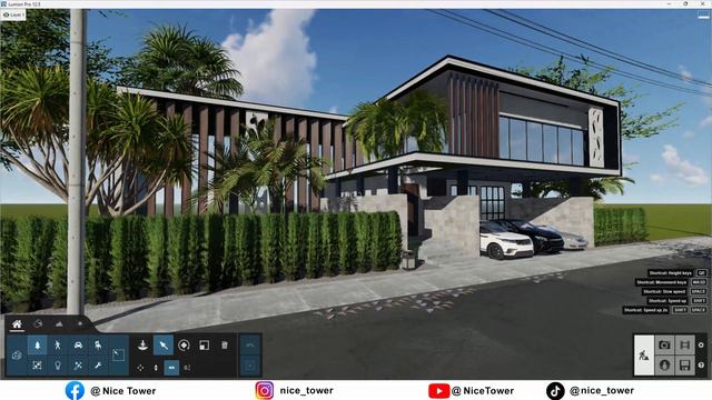 Realistic Render Setting - Exterior Rendering Tutorial in Lumion Pro 12.5 смотреть онлайн