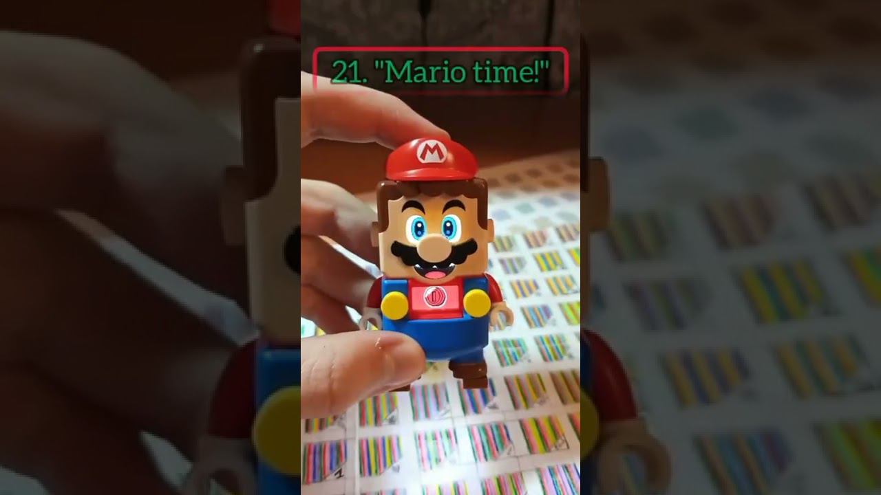 Lego Mario phrases 2 of 2. Funny video #shorts смотреть онлайн