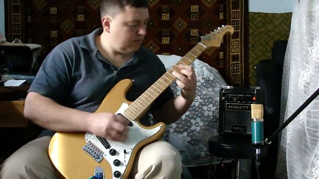 Tenson California Series Hiwatt maxwatt spitfire. Электрогитара и комбик.