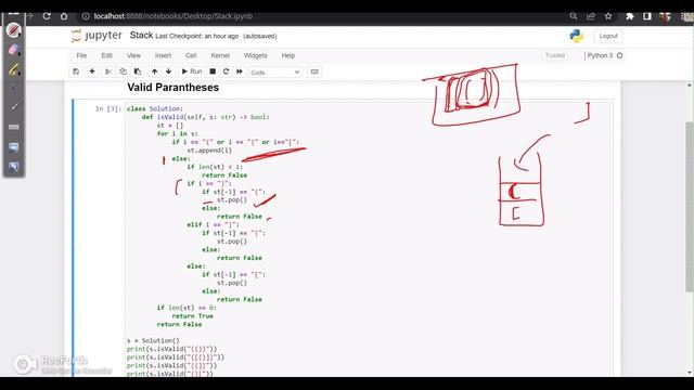 2- Stack | Valid Parentheses | Leetcode - 20 | Python 3 | DSA Prep | Interview Question смотреть онлайн