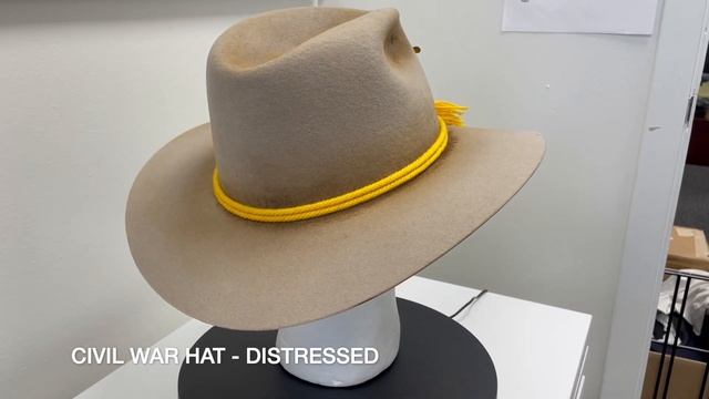 Men's Civil War Hats in Distressed wool for Reenactment events. #civilwar #cowboyhat #military смотреть онлайн