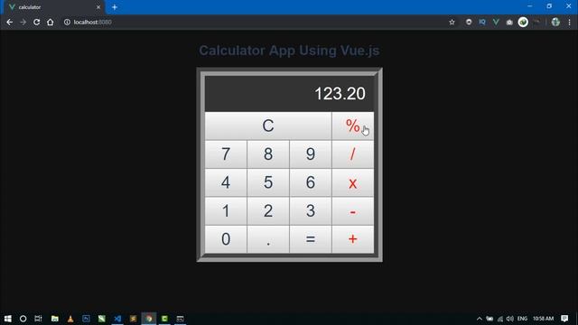 #10 Calculator Application Using Vue.Js | Vue CLI Advanced Tutorial смотреть онлайн