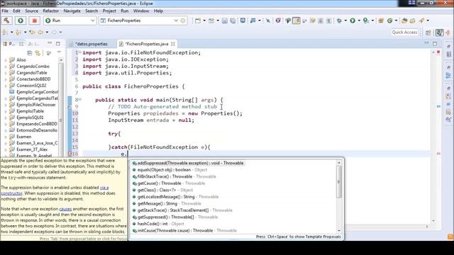 Fichero de propiedades - Properties смотреть онлайн