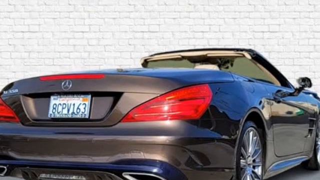 2018 Mercedes-Benz SL SL 550 Roadster (Sherman Oaks, California) смотреть онлайн