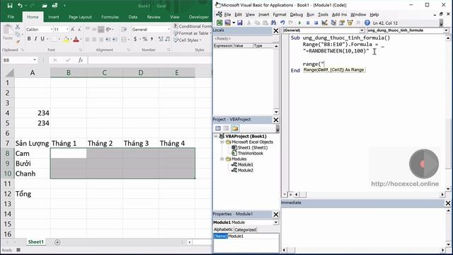 Học VBA trong Excel | 14 Sử dụng thuộc tính formula nâng cao смотреть онлайн