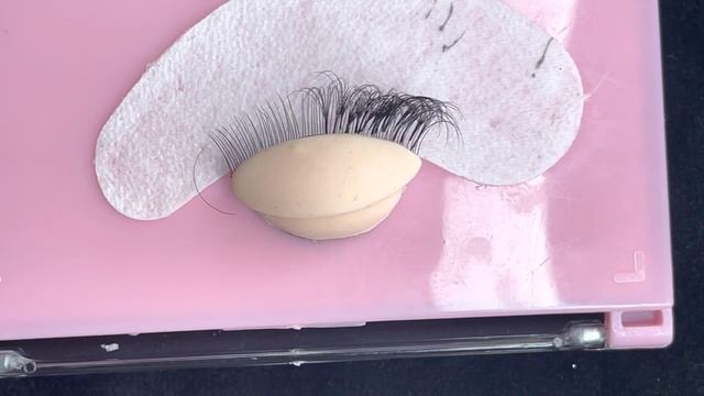Lash Extensions On A Mannequin | Watch Me Practice Volume Lashes смотреть онлайн