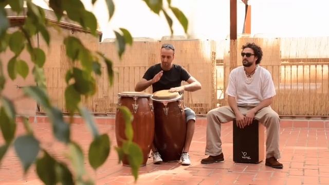 Freestyle de trompeta, congas y cajón flamenco смотреть онлайн