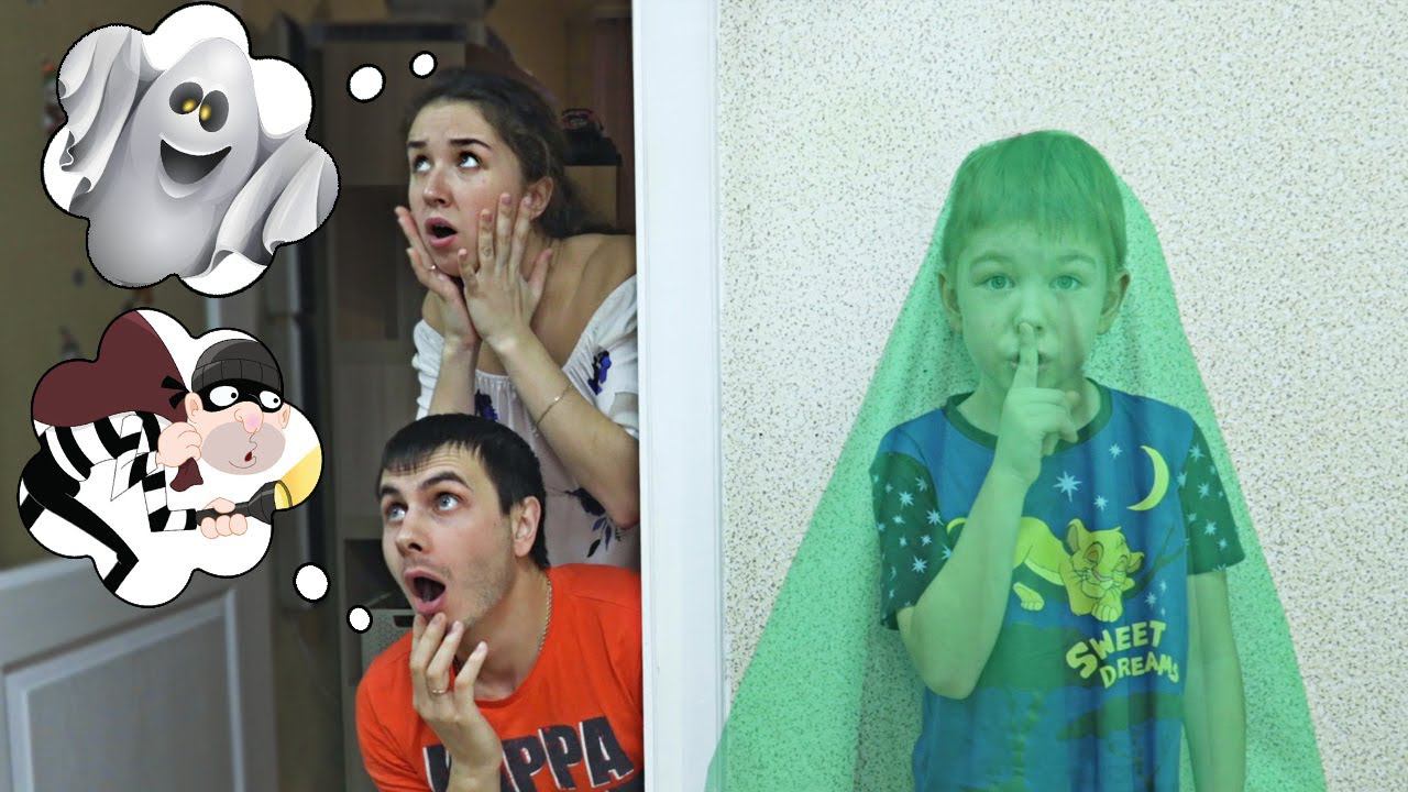 Рома КАК ПРИВЕДЕНИЕ Играет В ПРЯТКИ и Разыгрывает МАМУ и ПАПУ! смотреть онлайн