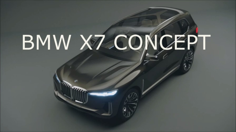 BMW X7 CONCEPT смотреть онлайн