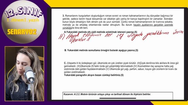 12.sınıf edebiyat 1.dönem 1.yazılı soruları /2024 / PDF смотреть онлайн