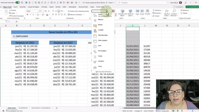 Nova função do Excel Office 365: EMPILHARV смотреть онлайн