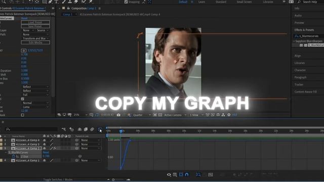 how to make a smooth zoom out on AFTER EFFECTS смотреть онлайн