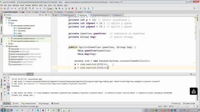 Canvas Game for Android - Lesson 3 (Solution) смотреть онлайн