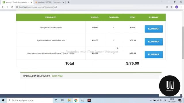 Sistema Ecommerce desarrollado en PHP MySQL смотреть онлайн