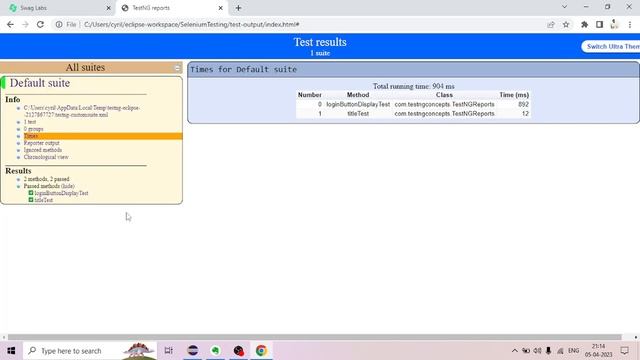 Generate TestNG HTML Reports | Testing Framework for Java | TestNG Tutorials for Beginners | #12 смотреть онлайн