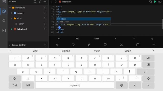 07 إضافة مقاطع الفيديو و التحكم في أبعادها في تطبيق spck editor смотреть онлайн