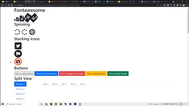 Introduction to Fontawesome webdev fa21 w4 2 смотреть онлайн