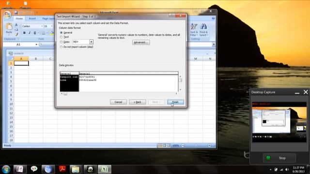 Converting .txt file to .csv (Common seperated value ) file. смотреть онлайн