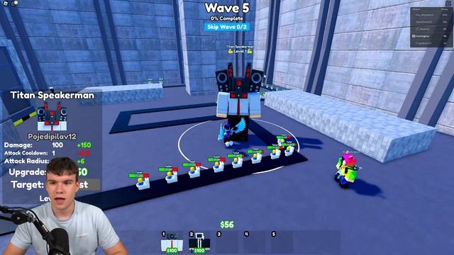 *NEW* ALL WORKING EPISODE 53 UPDATE CODES FOR TOILET TOWER DEFENSE ROBLOX TOILET TOWER DEFENSE CODE смотреть онлайн