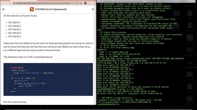 Intro To Cyber Labs : Networks 4-1 смотреть онлайн