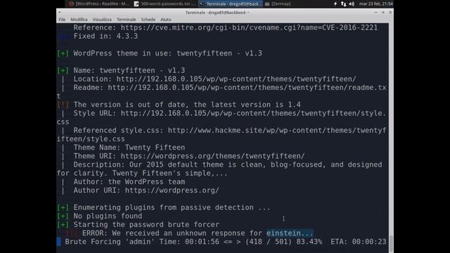 RaspiBO - Simulazione di un Penetration Test con BackBox Linux смотреть онлайн