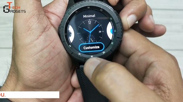 Samsung Galaxy Watch |  Gear S3 Frontier Smartwatch (Black, SM-R760) Overview | Bixby Support.