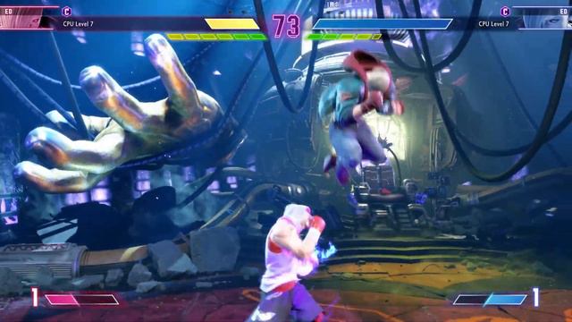 『ストリートファイター6』エド　先行対戦映像　サイコパワー×ボクシングという異色のファイトスタイルで戦うトリッキーな新キャラのCPU対戦の様子をお届け смотреть онлайн