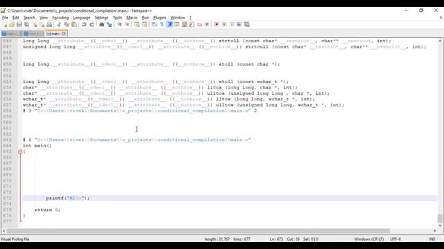 16.1 - Conditional Compilation in C - Master C and Embedded C Programming смотреть онлайн