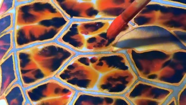 BATIK SILK PAINTING WITH JEAN-BAPTISTE - FINE ART -  絲綢畫