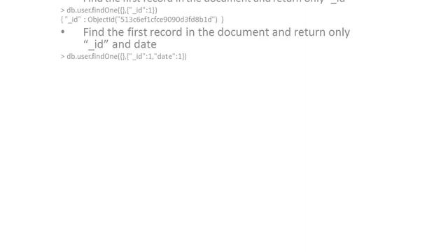Mongo db tutorial Reading Document PPT09 смотреть онлайн