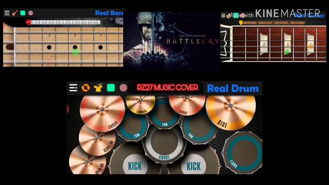 TWO STEPS FROM HELL - VICTORY (REAL DRUM COVER) смотреть онлайн