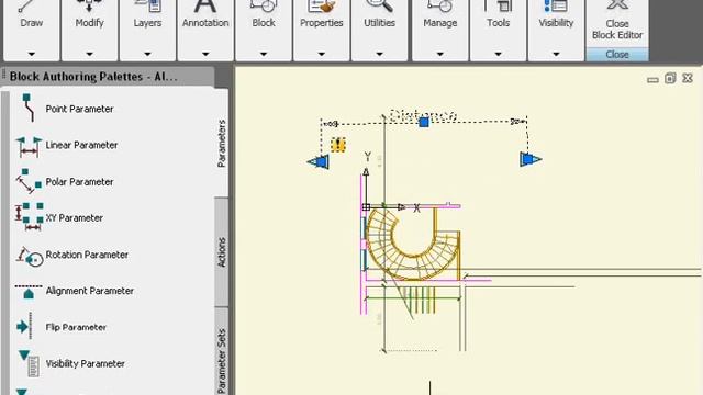AutoCad - 3-3 Linear Parameter إضافة смотреть онлайн
