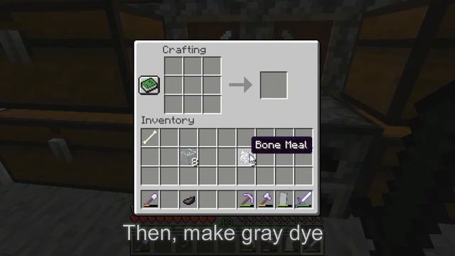 Minecraft Survival: How to Make Gray Stained Glass Pane смотреть онлайн