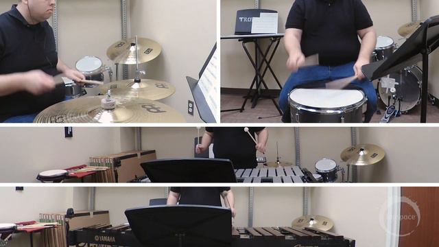 Flash Mob (Robert Clayson) - Percussion Quartet смотреть онлайн