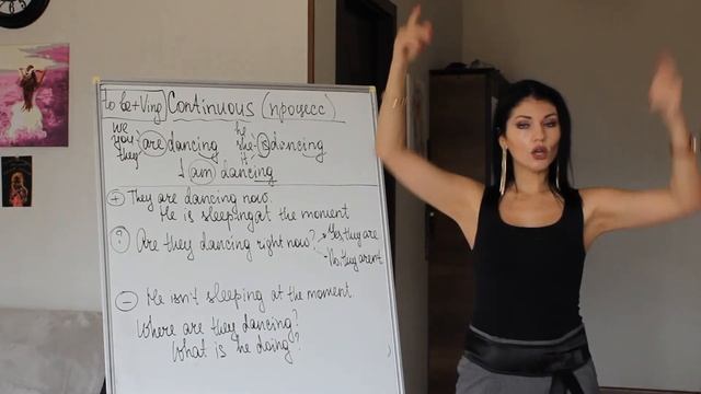 Урок 17. Present Continuous. Easy Grammar. Грамматика английского. смотреть онлайн
