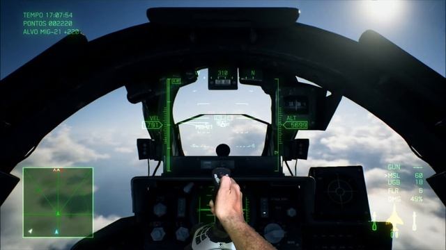 Ace Combat 7 logitech Extreme 3D Pro CROMAKEY смотреть онлайн