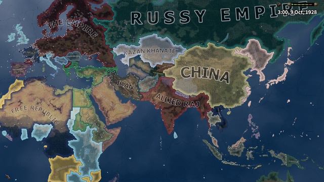 What if WW2 Was an Anime? | Hoi4 Timelapse смотреть онлайн