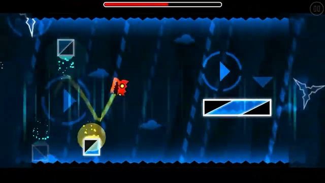 Geometry Dash: Skyward (Ice Gauntlet Level Two) смотреть онлайн
