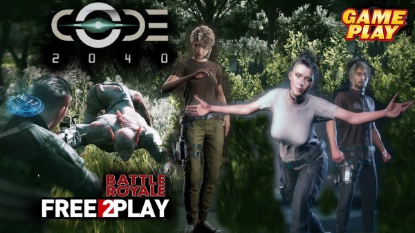 CODE2040 ★ Gameplay ★ PC Steam [ Free to Play ] MMO Battle royal Game 2021 ★ HD 1080p60FPS