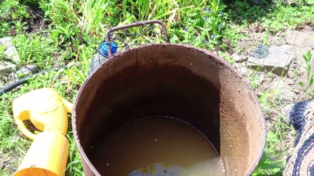 Что делать если со скважины идет ржавая вода. Абиссинская скважина в помощь!