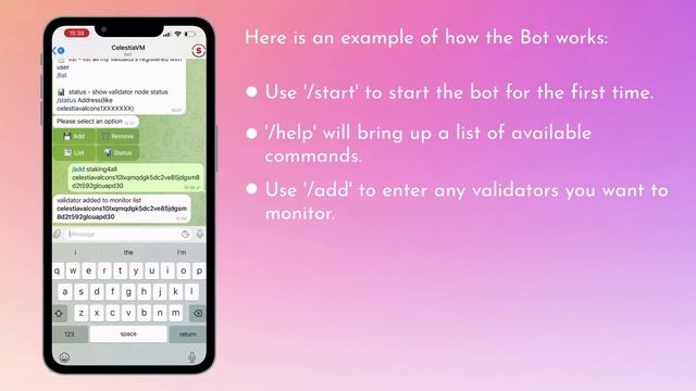 Celestia Telegram bot смотреть онлайн