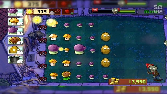 КАКОЙ СЮЖЕТ У ИГРЫ ? / (ПРОХОЖДЕНИЯ №8) [Plants Vs. Zombies] / BaHa12