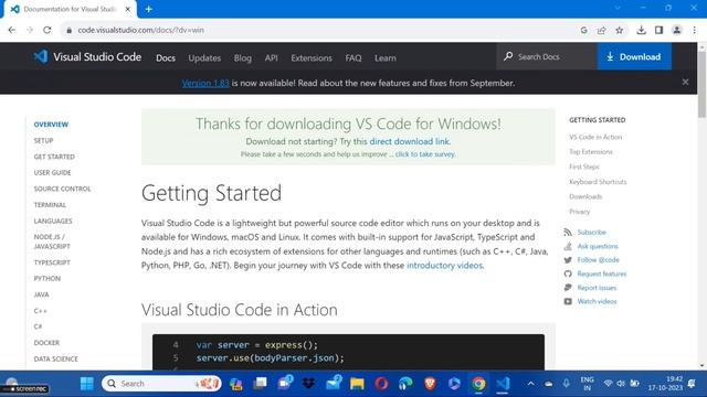 Installation Of VS Code In Windows || By Mr. B.Kumar || смотреть онлайн