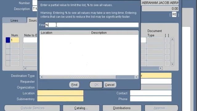 How to make Request for Inventory items in Oracle system. смотреть онлайн
