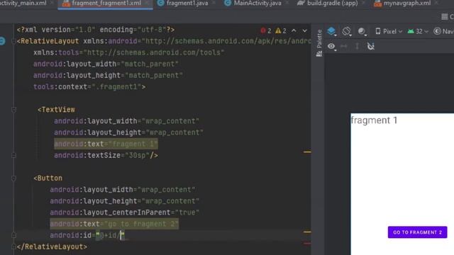 How to navigate between different fragments in android studio | Bumblebee 2021.1.1 смотреть онлайн