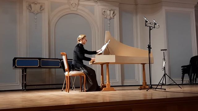 И.К.Керль / Т.Мерула / С.Ван Сольд - Л.Росси - исполняет Дарья Борковская (клавесин) смотреть онлайн